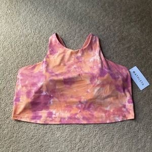 Athleta Activewear Tie Dye Cropped Top